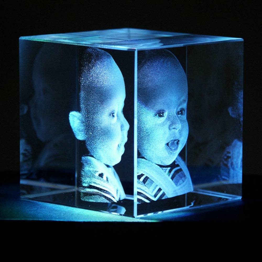 3D Portrét v krychli 60x60x60mm