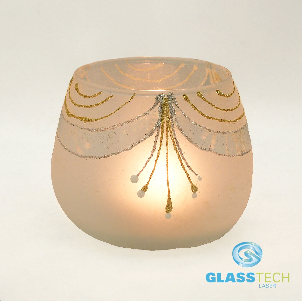 Vánoční svícen-miska 8 cm