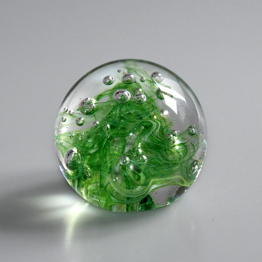 Těžítko  zelený závoj - 90 mm