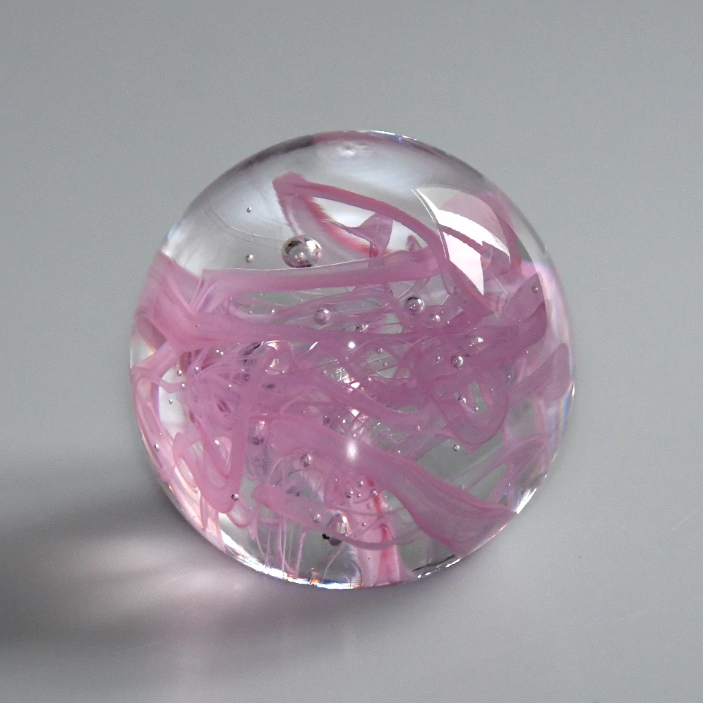 Těžítko růžové - 90 mm