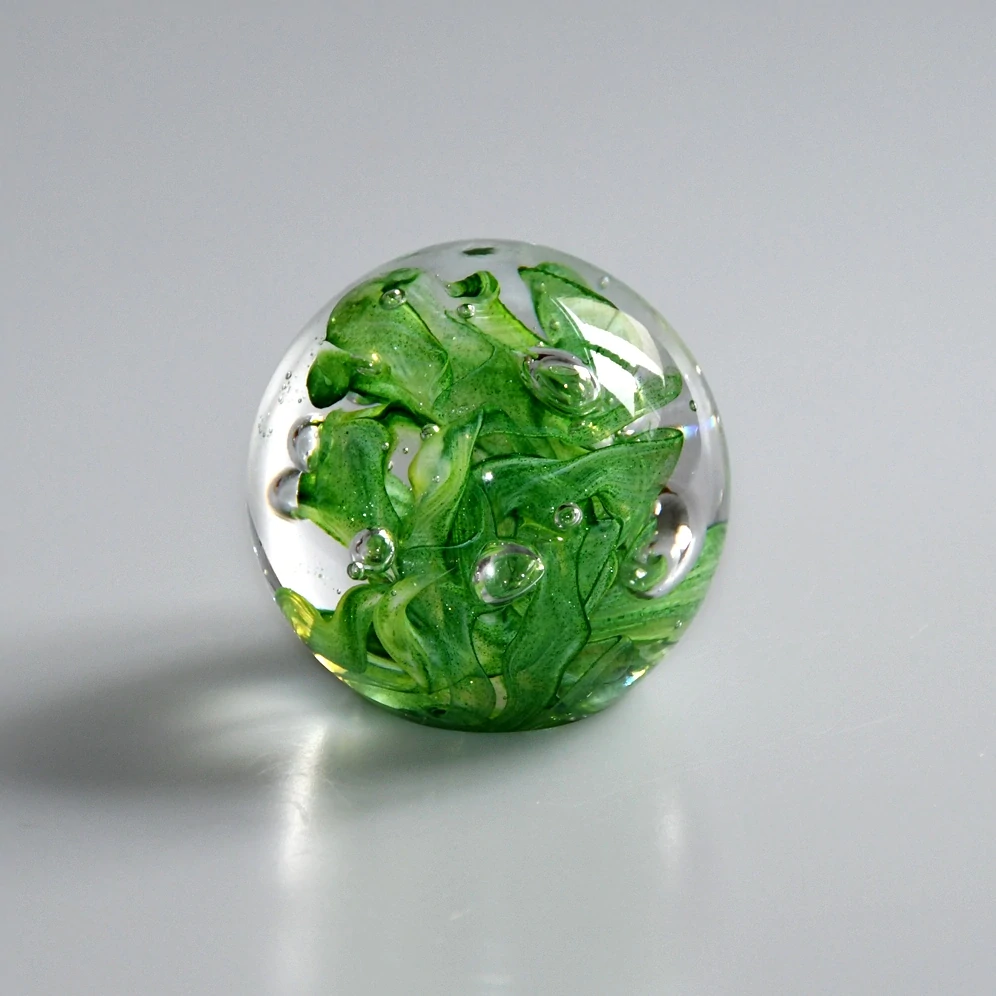 Těžítko  zelený závoj - 90 mm